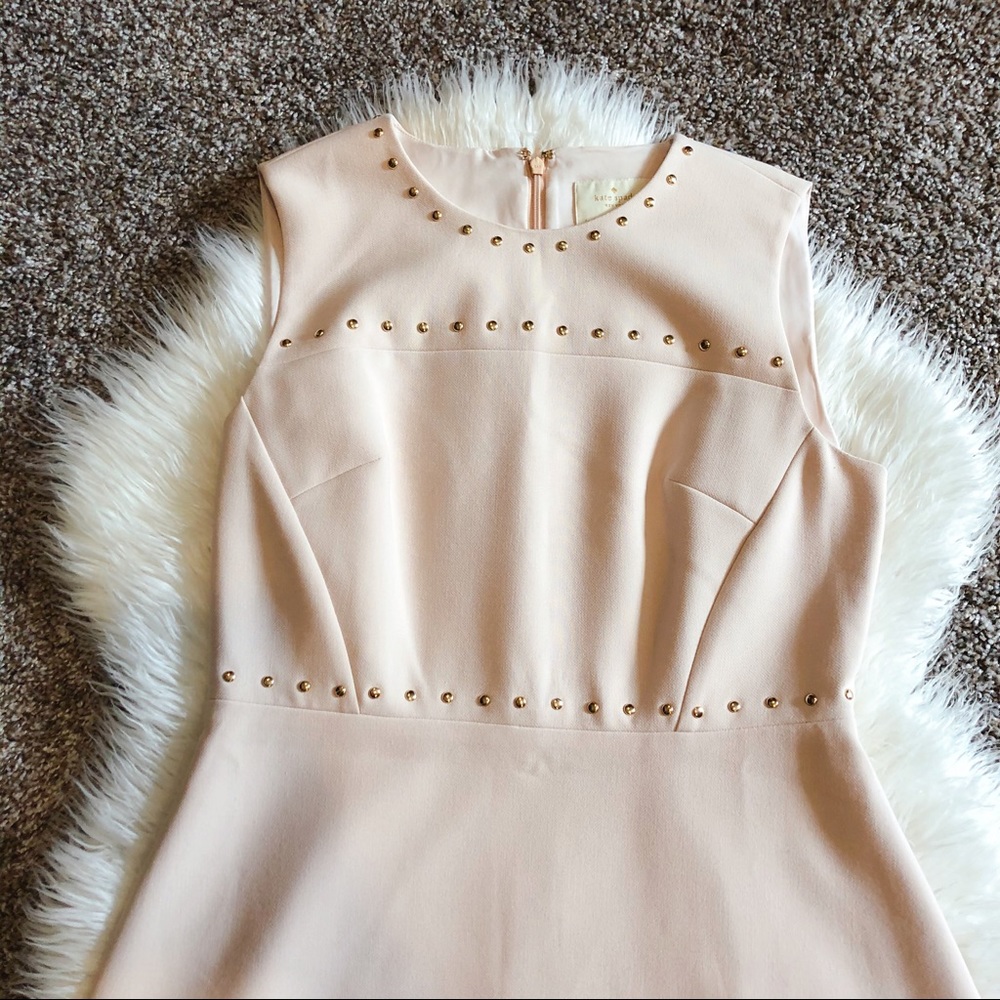 Kate Spade Pink Stud Dress - Picture 2 of 5